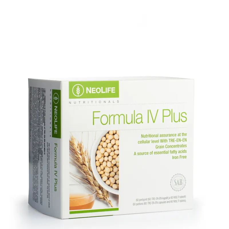„Formula IV Plus“, polivitaminų ir mineralų maisto papildas (60 kapsulių + 60 tablečių)