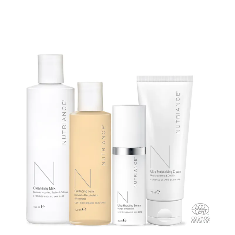 Neolife „Nutriance Organic“ rinkinys, sausai ir normaliai odai