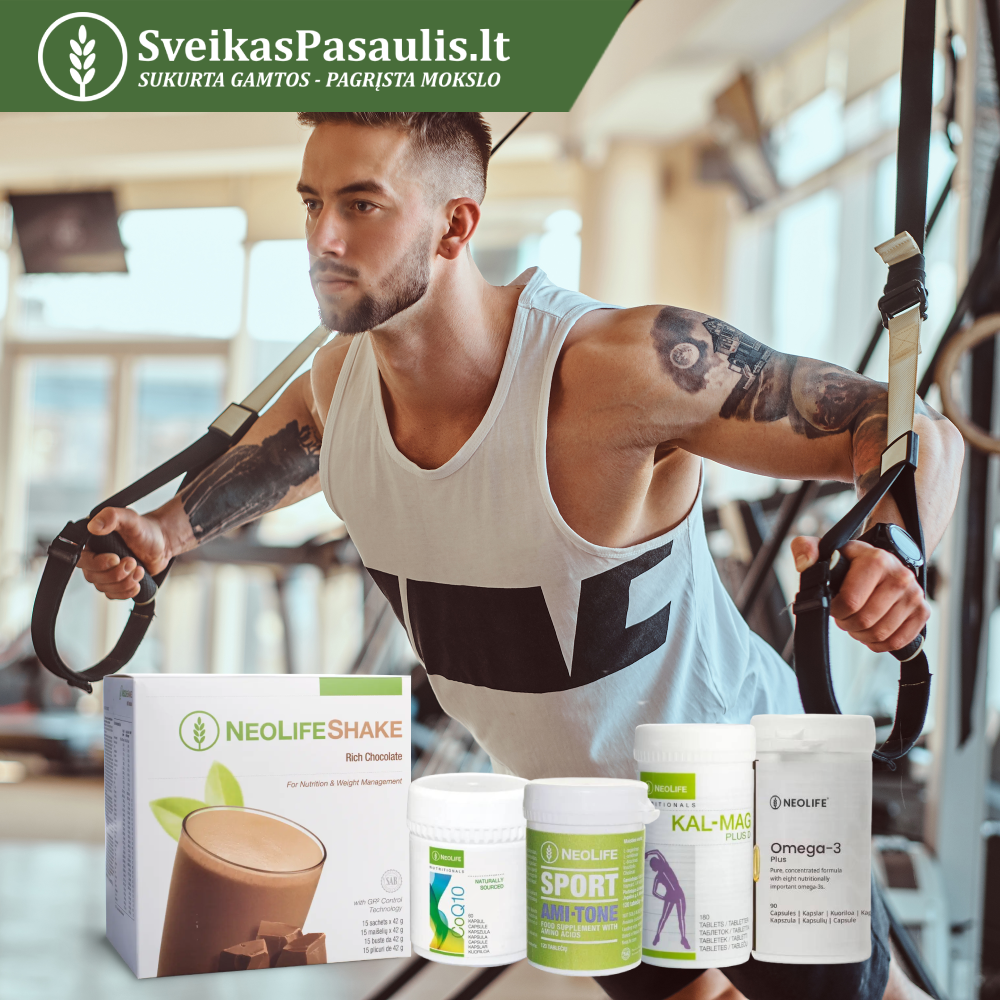 Rinkinys „Sportuojančio pakuotė”